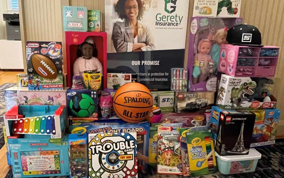 Gerety Insurance’s Heartfelt Thanks for Toys for Tots Success
